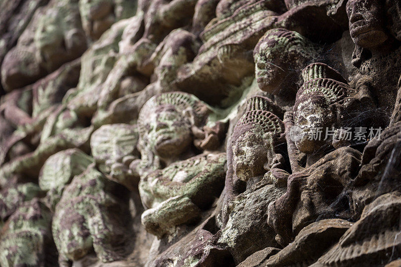 柬埔寨:Banteay Samré吴哥建筑群中的寺庙